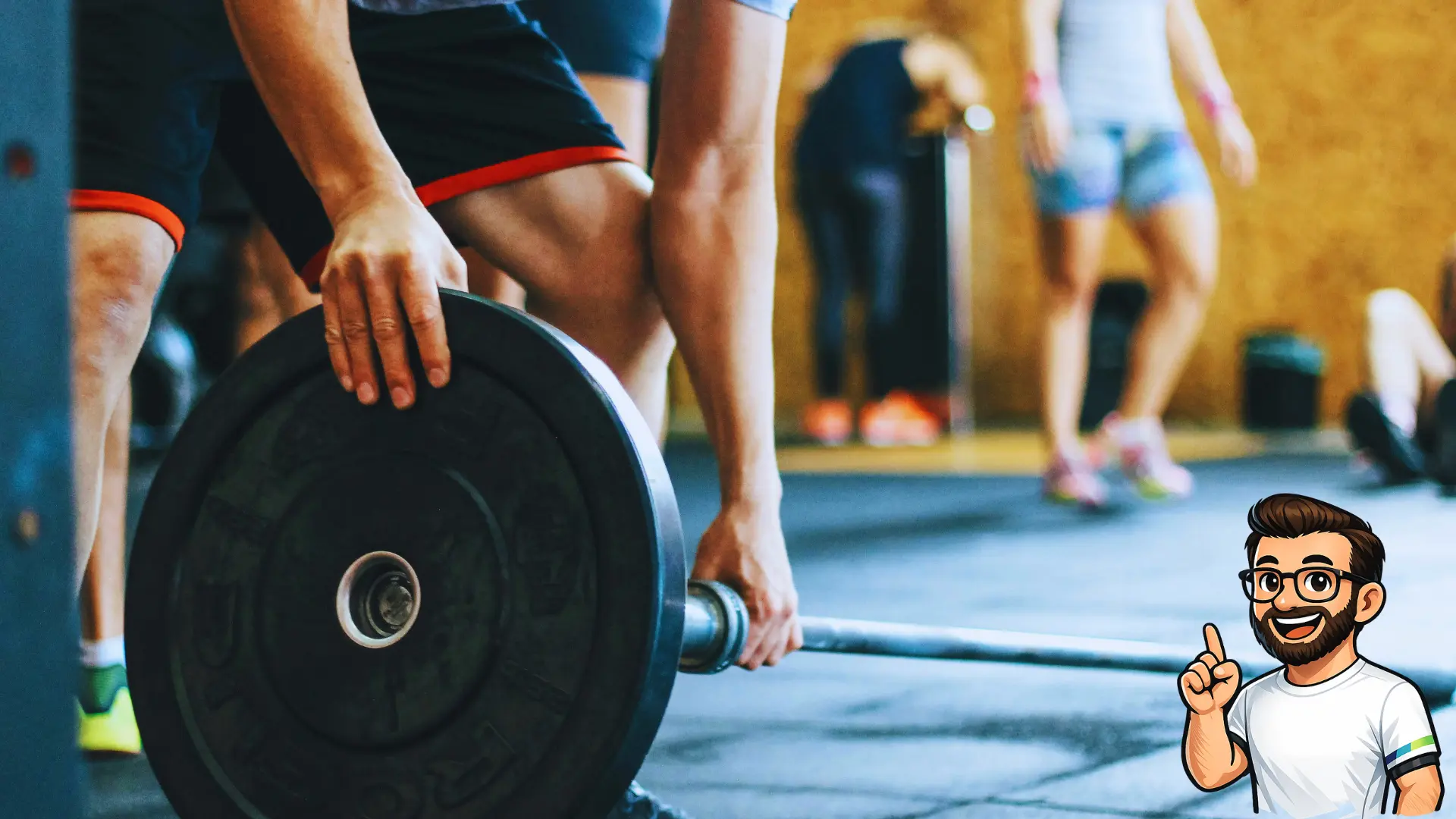Sportif en entraînement de musculation pour illustrer BeWellSports