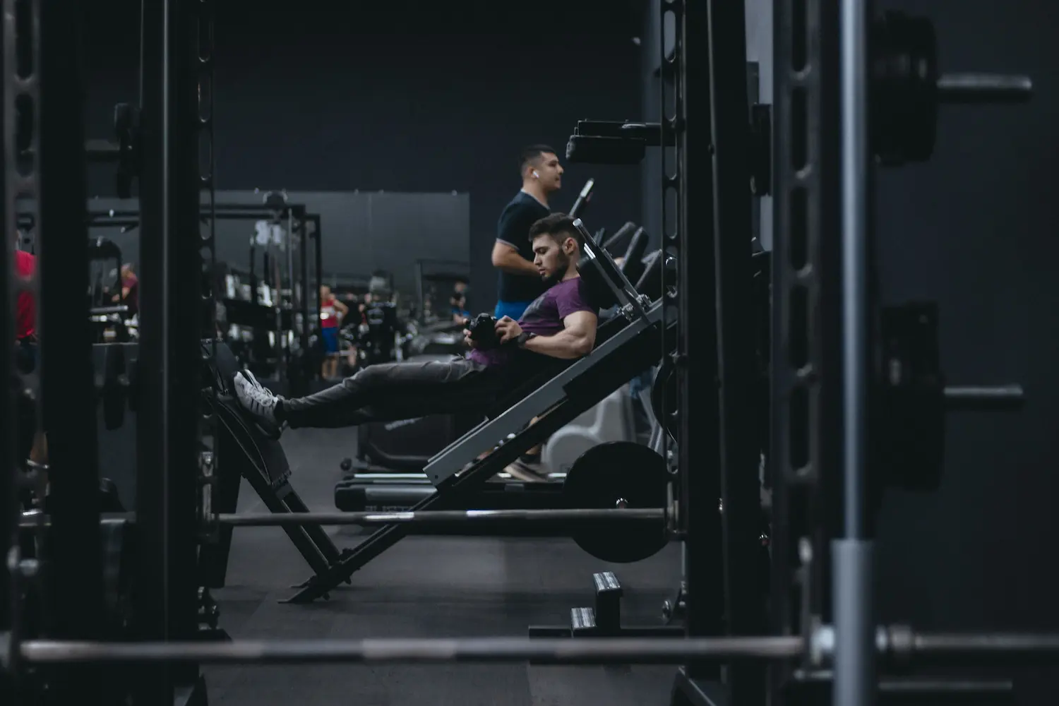 Séance bas du corps dans une organisation de musculation Upper Lower