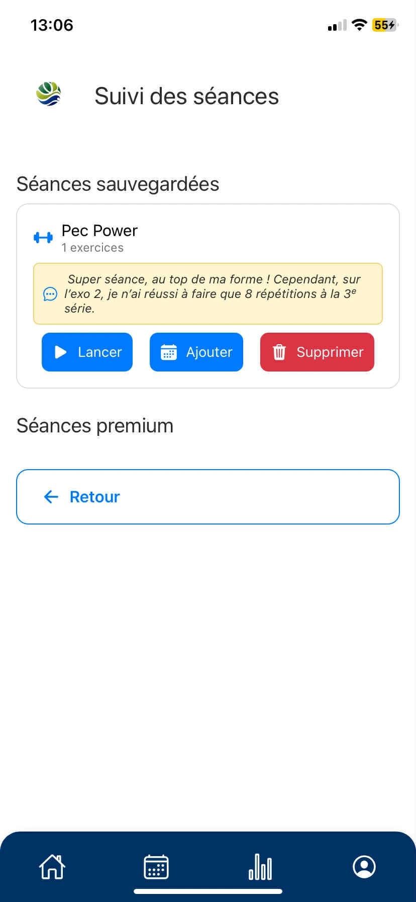 BeWellSports suivi de séance en temps réel avec WellSessions