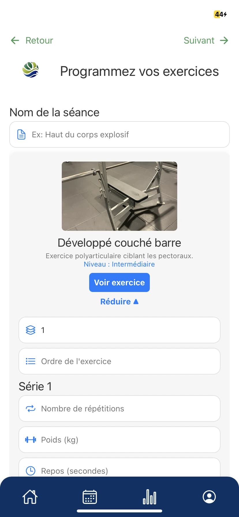 BeWellSports WellForge création avancée de séances fitness et cardio